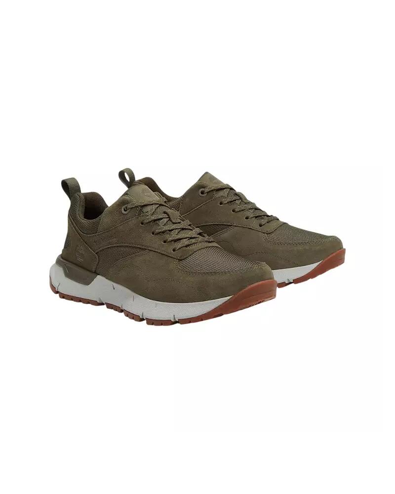 Chaussures Homme Timberland Voyager Park LOW LACE UP Vert Vert Timberland 3/5