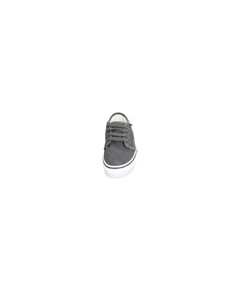Baskets Fille Baskets Vans VANS 106 VULCANIZED Gris Gris Vans 4/4