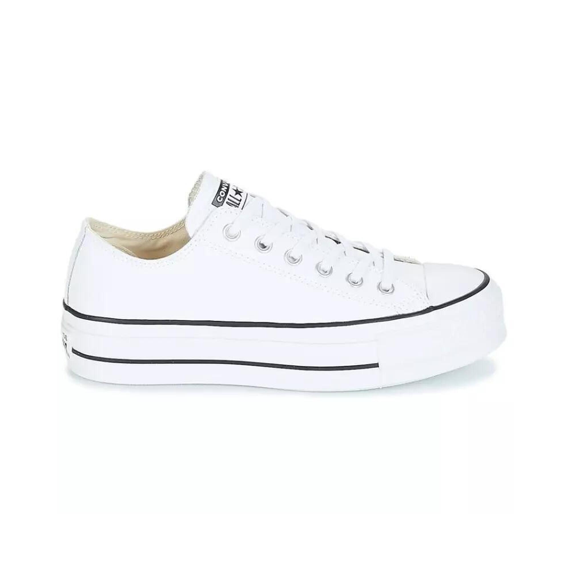 Converse - Baskets Femme Baskets Converse Blanc Blanc Converse - Chaussures De Sport - Blanc - 37,5 - Decathlon