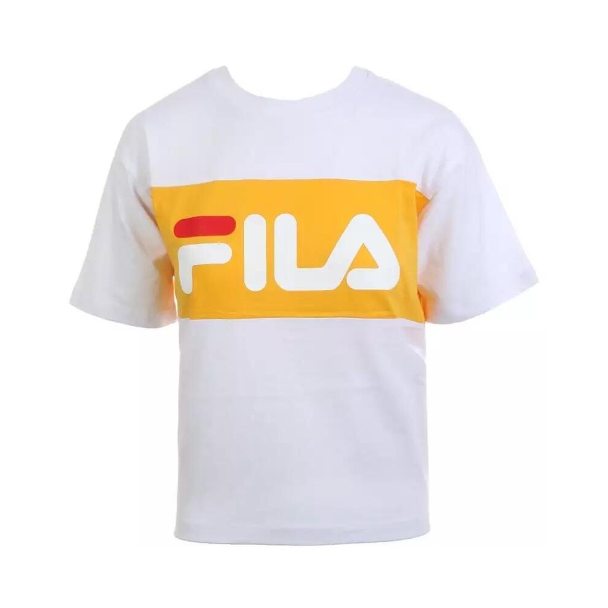 Fila - Fila Jaune - T-shirt Manches Courtes - Jaune - 40 M - Decathlon