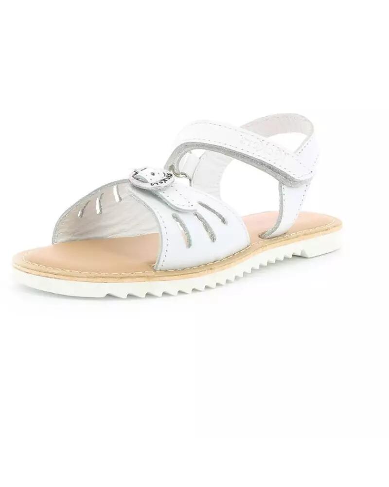 Sandales Kickers Blanc 2/5
