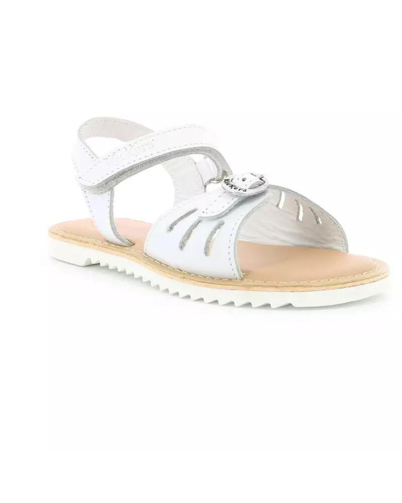 Sandales Kickers Blanc 3/5