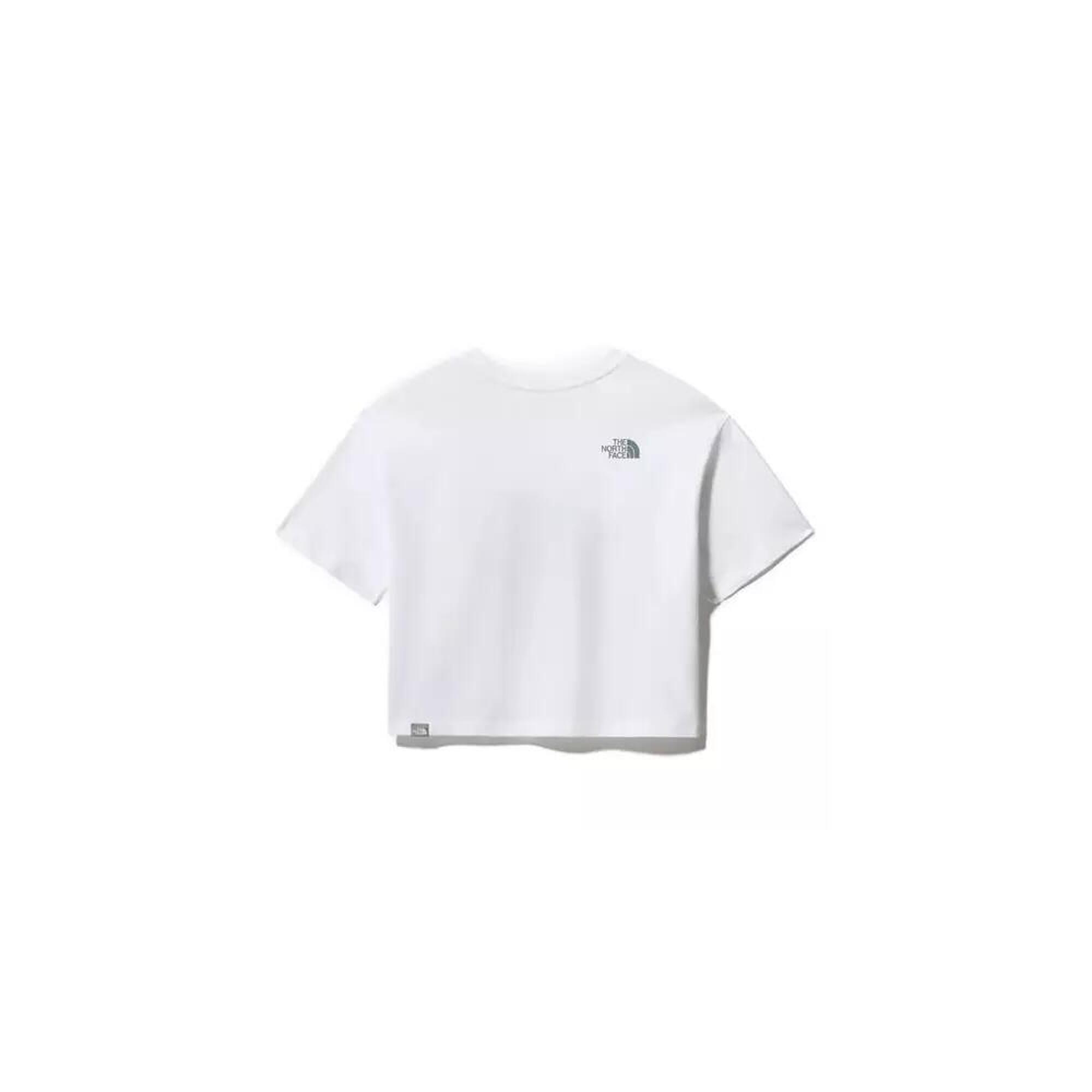 Veste W CROPPED EASY TEE The North Face BLANC NF0A4T1R52U1 - The North Face