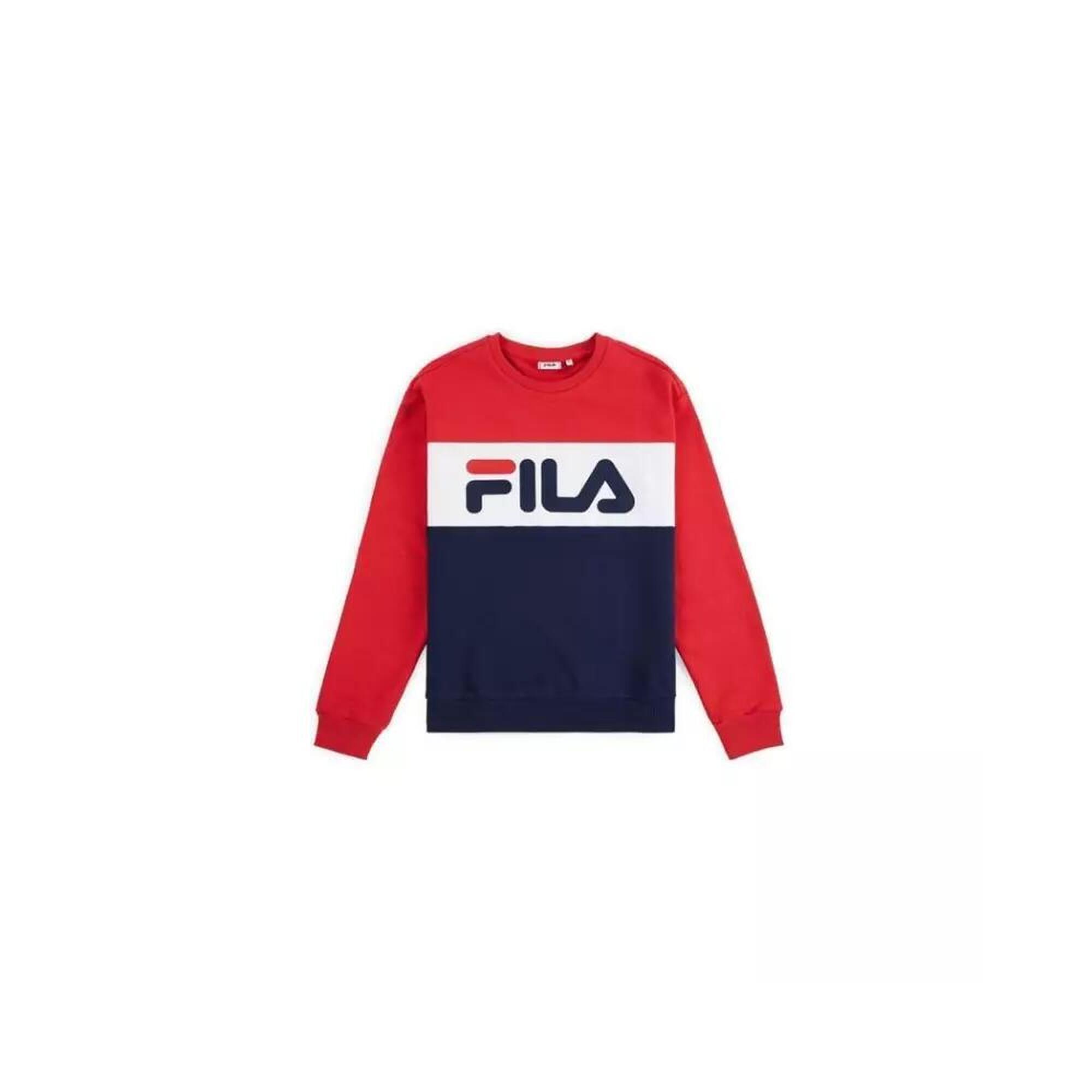 Fila - Fila Leah Crew Sweat Noir - Sweat-shirt - Noir - 36 Xs - Decathlon