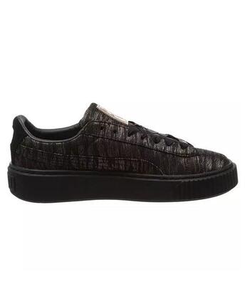 Femme PLATFORM V Puma PUMA BLACK-PUMA BLACK 364092 Noir Puma