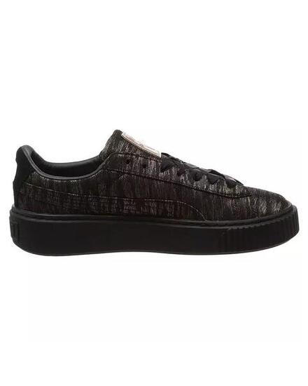 Femme PLATFORM V Puma PUMA BLACK-PUMA BLACK 364092 Noir Puma