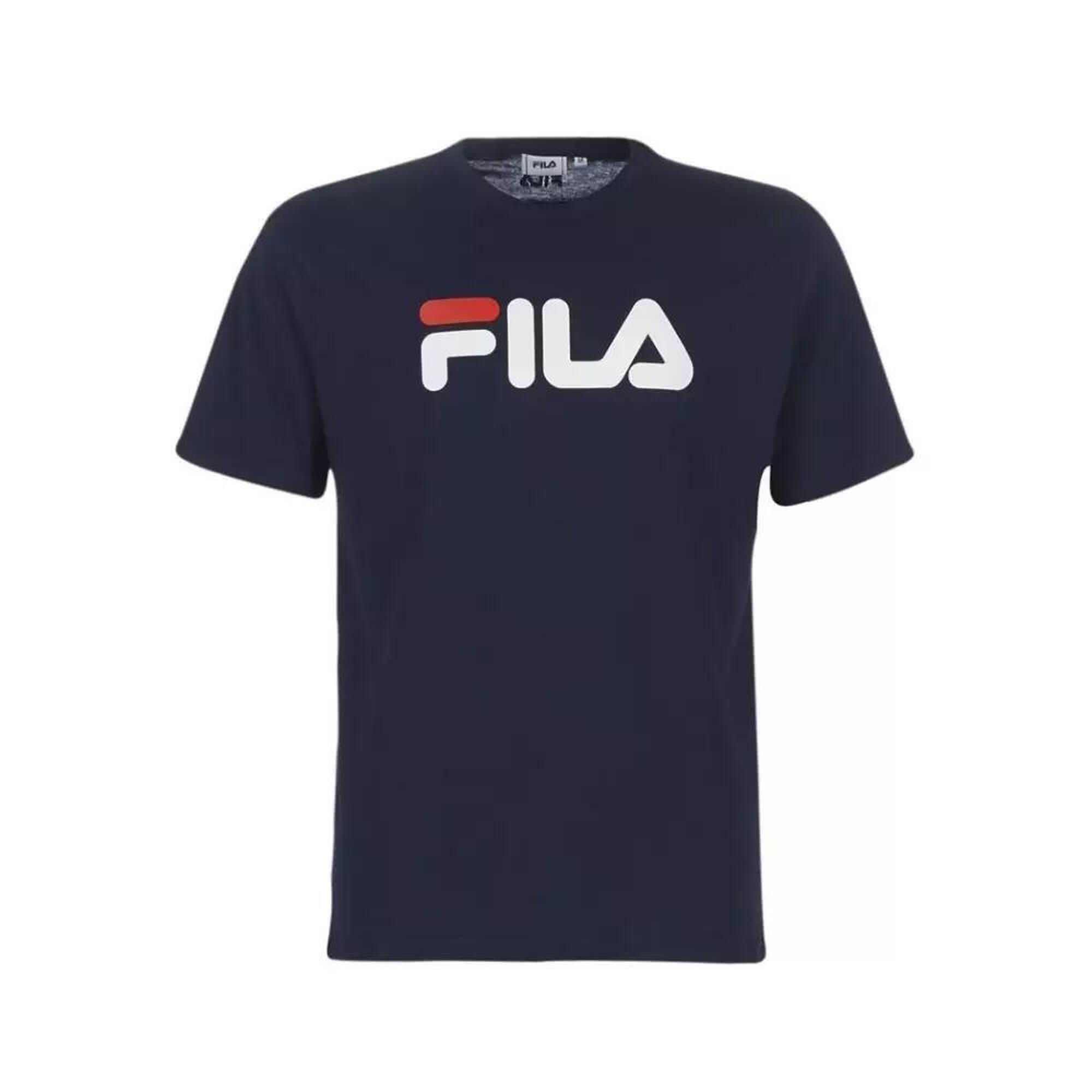 Fila - Fila Viivika Cropped Tee Bleu - T-shirt Manches Courtes - Blanc|bleu|noir - S - Decathlon