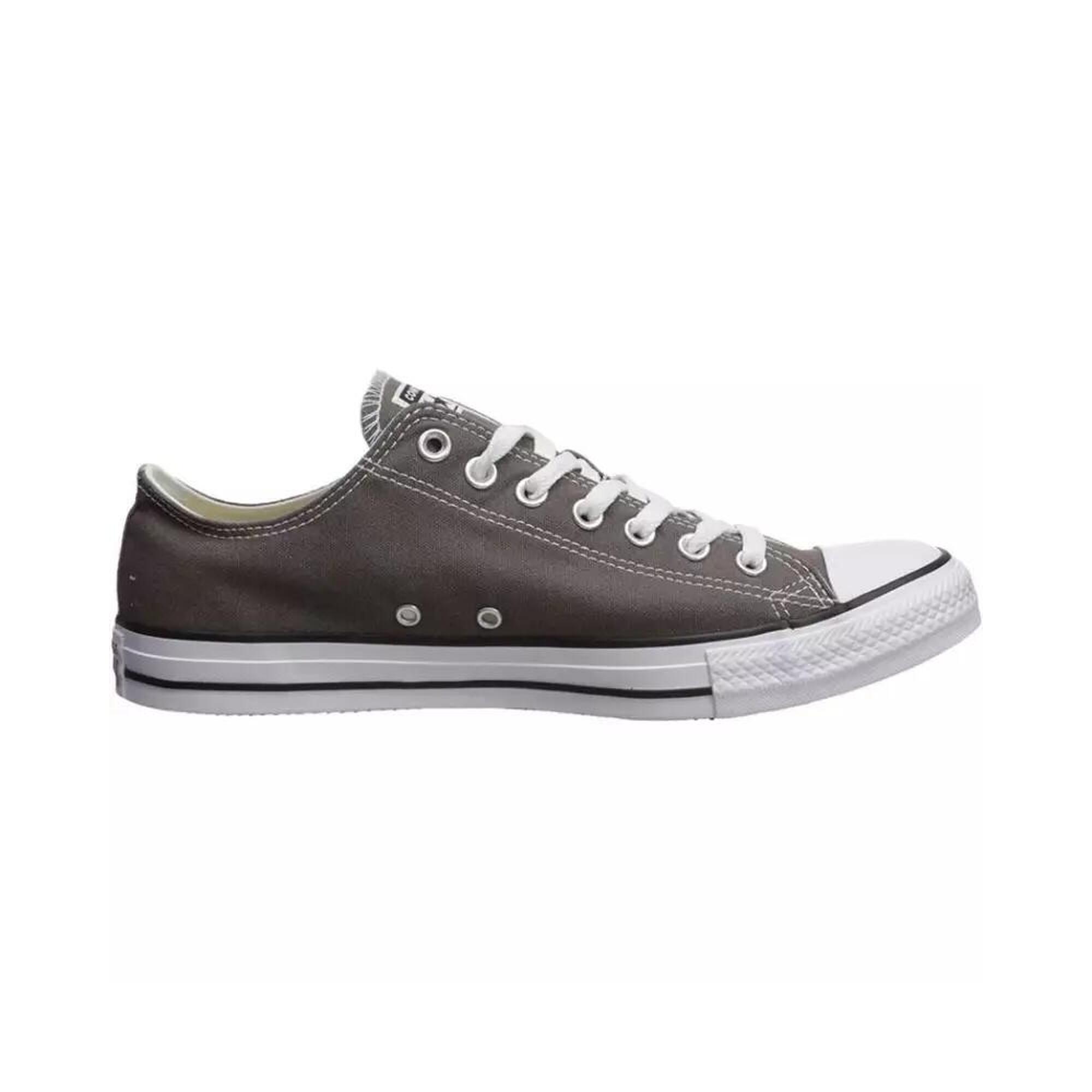 Converse - Femme All Star Ox Converse 1j794c Charcoal All Star Ox F Gris Converse - Baskets - Blanc|gris - 39 - Decathlon