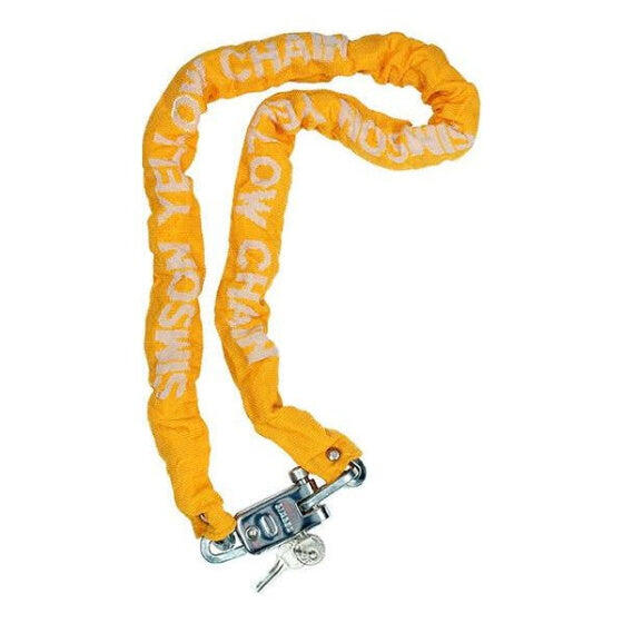 Simson catena gialla XL 7 mm x 120 cm. 4/4