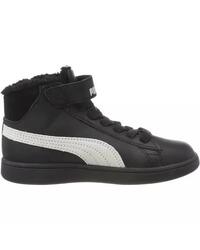 Baskets mode Garcon SMASH V2 MID L FUR Noir