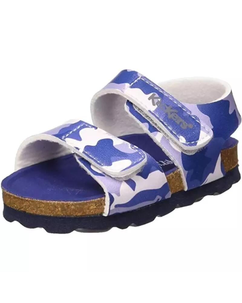 Sandales Kickers Bleu 2/5