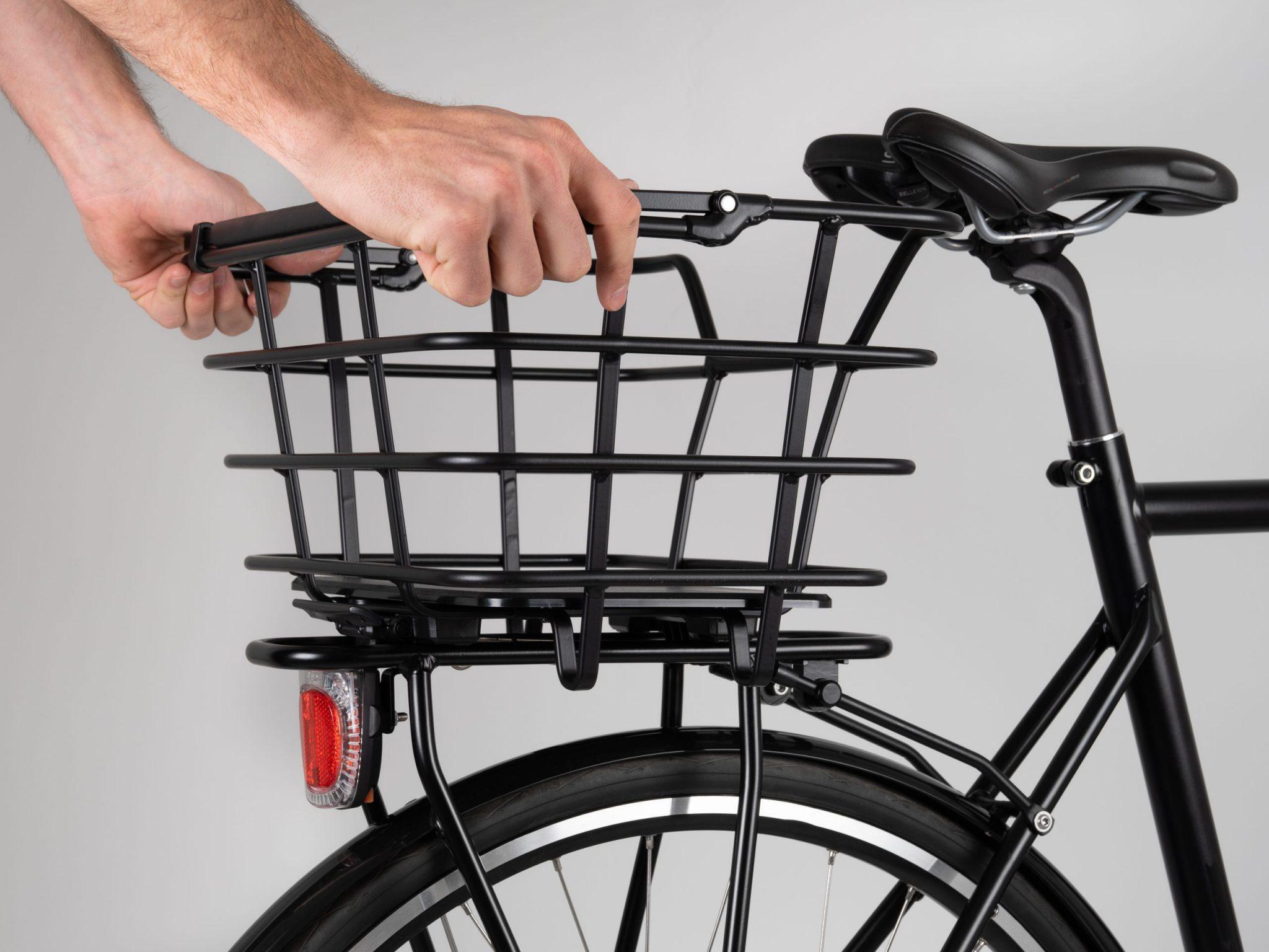Atranvelo Epic Retro AVS - Cestino anteriore 7 L, alluminio, removibile 5/7