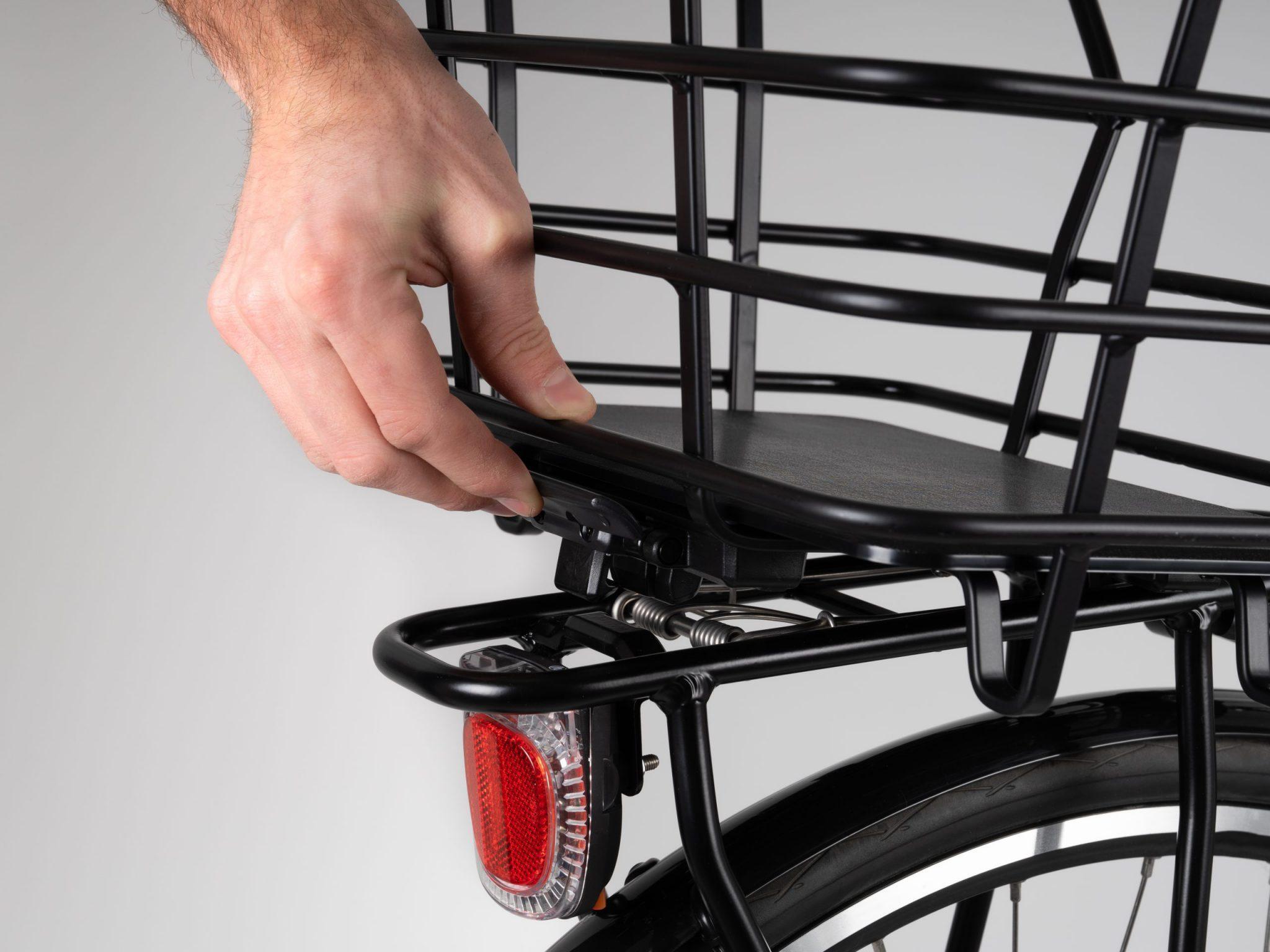 Atranvelo Epic Retro AVS - Cestino anteriore 7 L, alluminio, removibile 6/7