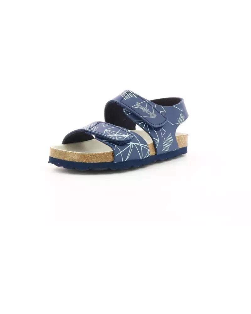 Sandales Kickers Bleu 2/5