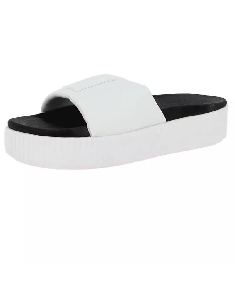 Mules Puma Blanc 2/5