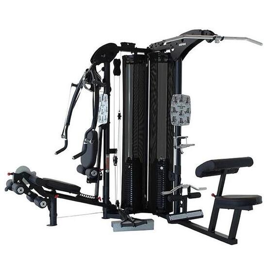 Multi-gym M5 - deux piles de poids - noir