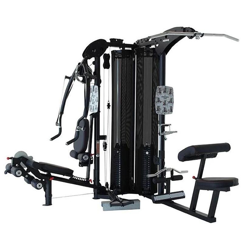 Multi-gym M5 - deux piles de poids - noir