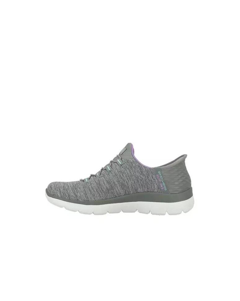 Damskie SUMMITS DAZZLING HAZE Slip-On Szary / Wielokolorowy