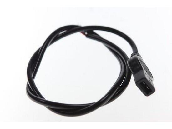 Fiche et câble pour dynamo de moyeu Aalten 570 mm