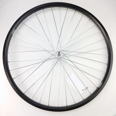 Imp 28 inch aluminium voorwiel zwart