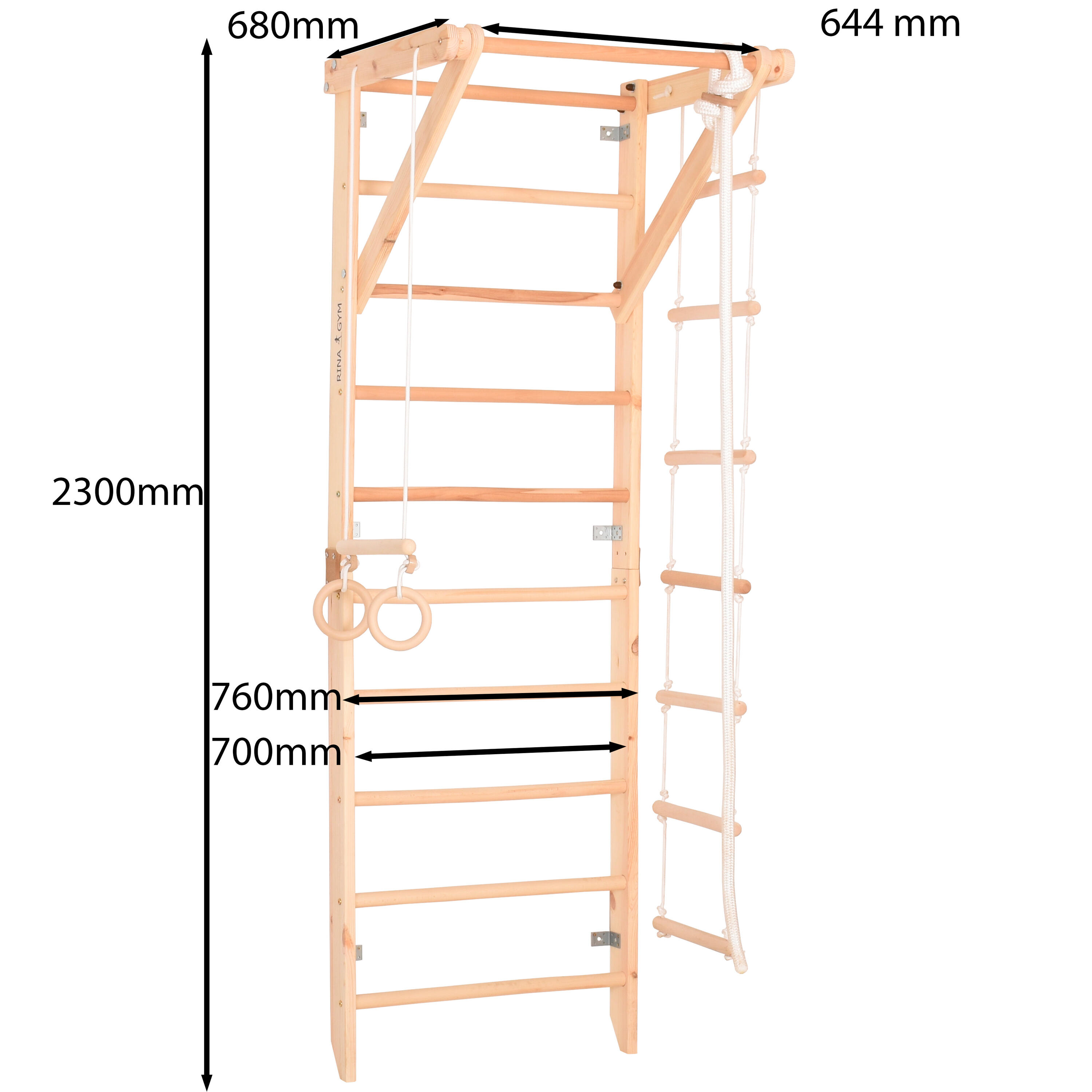 Parete di Arrampicata per Bambini – Struttura Indoor (Sport 2) 2/4
