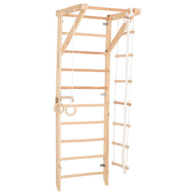 Kletterwand für Kinder - Indoor Klettergerüst aus Holz (Sport 2)