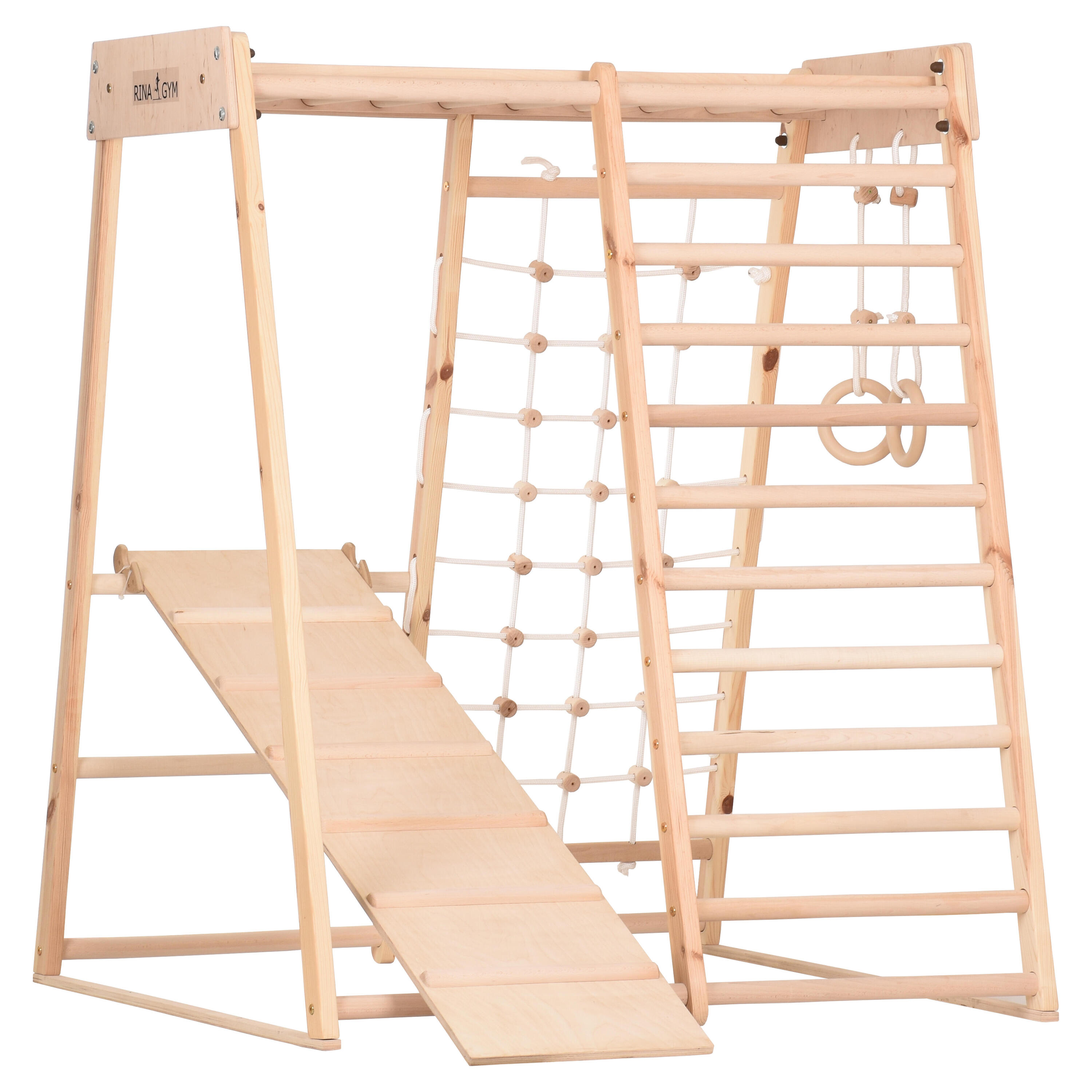 Aire de jeux Rinagym en bois pour enfants (Classic) 5/7