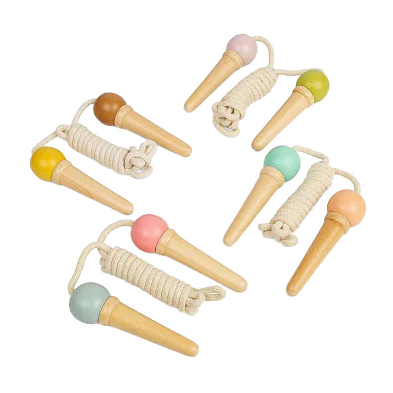 Bigjigs Ice Cream Wooden Skipping Rope