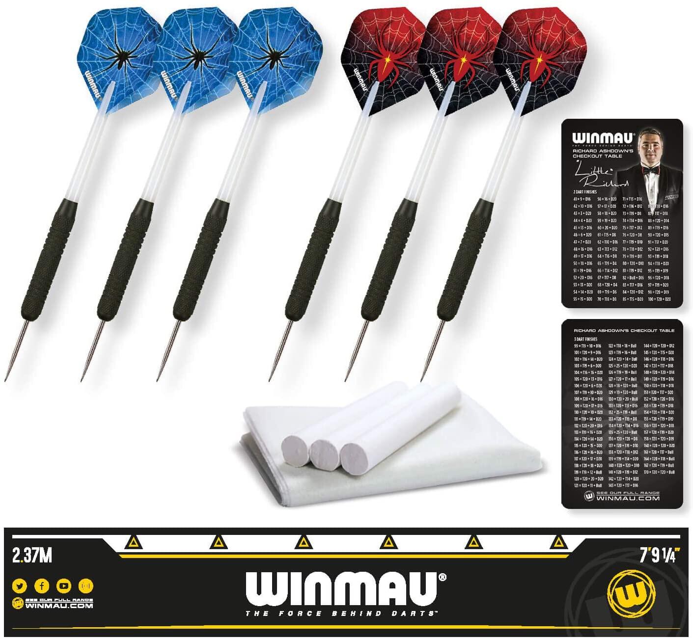 Winmau Xtreme dartbordset inclusief kast 5/5