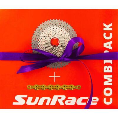 Shimano sunrace combipack mz91x 12v xd 10-50t met ketting cn12z
