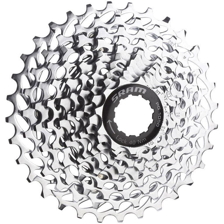 SUPERIOR Superior Sram Cassetta PG-1050, 10v, 12-28t, argento.