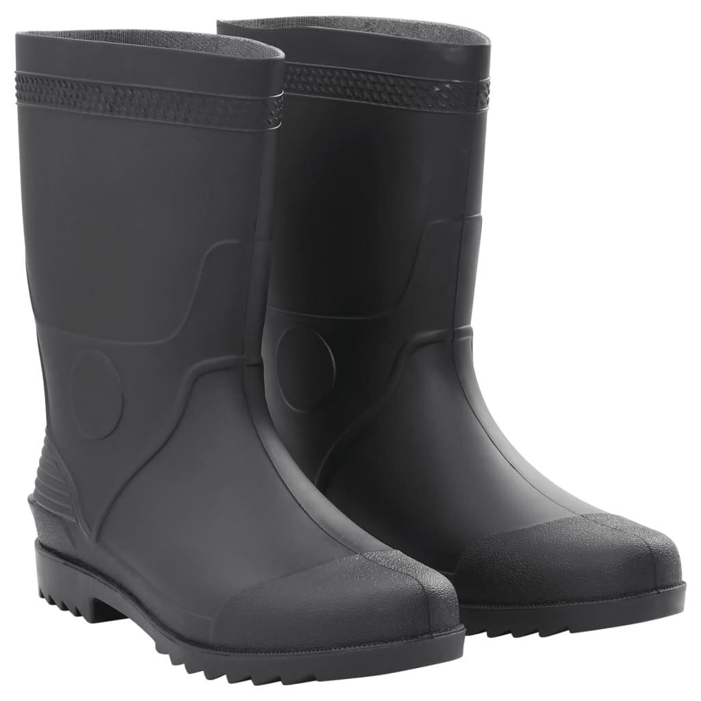 VidaXL PVC rain boots size 46 black