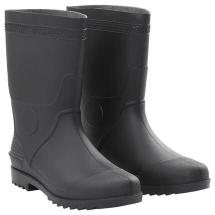 VidaXL Regenlaarzen maat 46 PVC zwart.