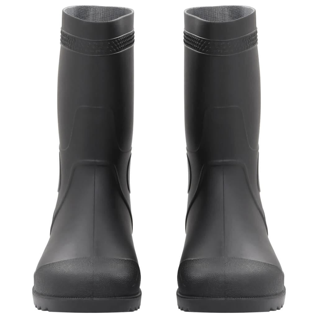 VidaXL Bottes de pluie en PVC, taille 46, noir. 3/3