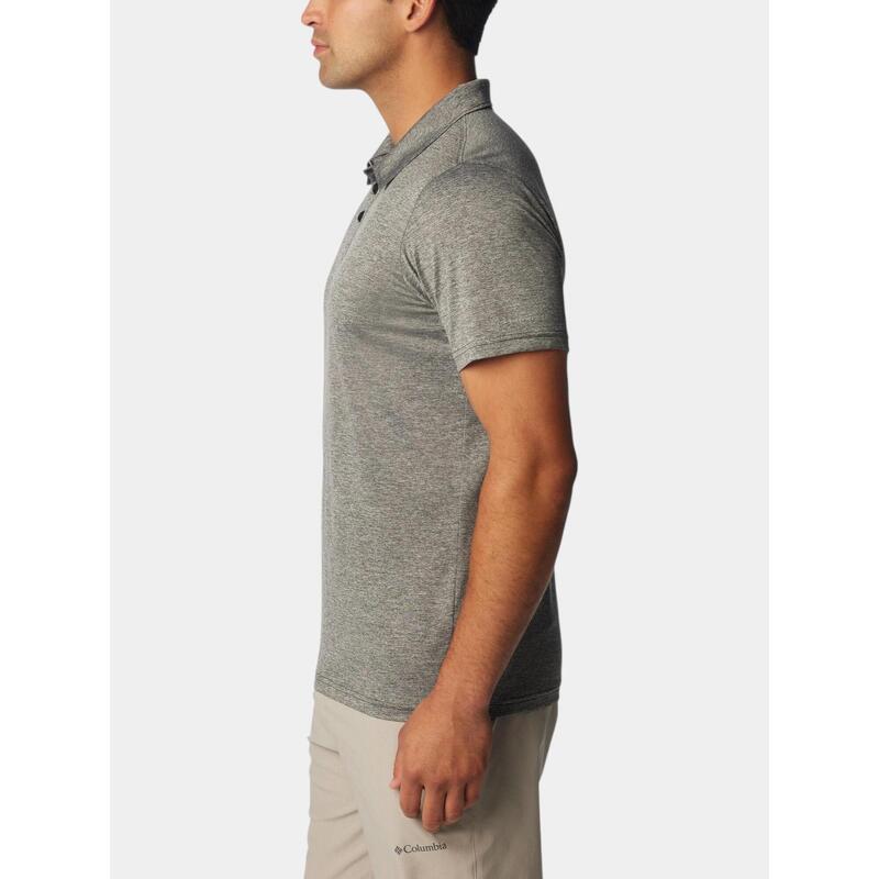 Tricou cu guler Columbia Hike Polo - negru barbati