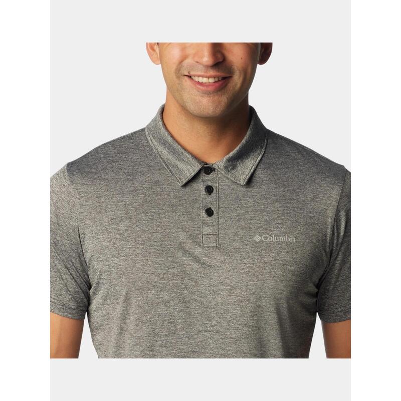 Tricou cu guler Columbia Hike Polo - negru barbati