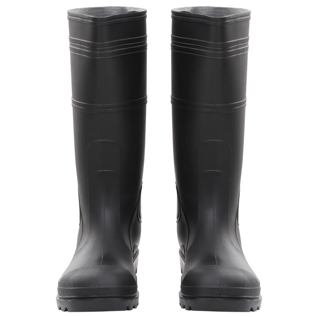 Bottes de pluie Vidaxl Taille 46 en PVC Noir - Confort et Style 4/4