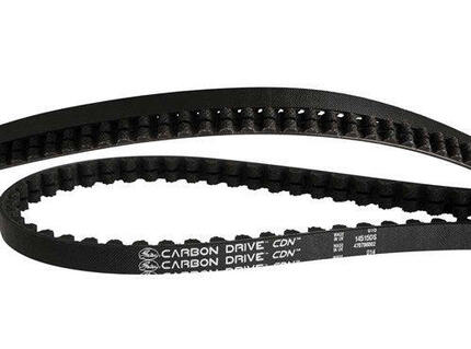 Gates cdn belt carbon drive 118t zwart - 1298mm - fietsketting