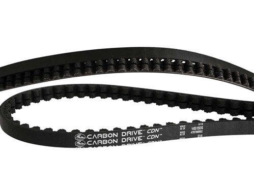 Gates CDN Carbon Drive Zahnriemen 122 Zähne – 1342 mm, Schwarz