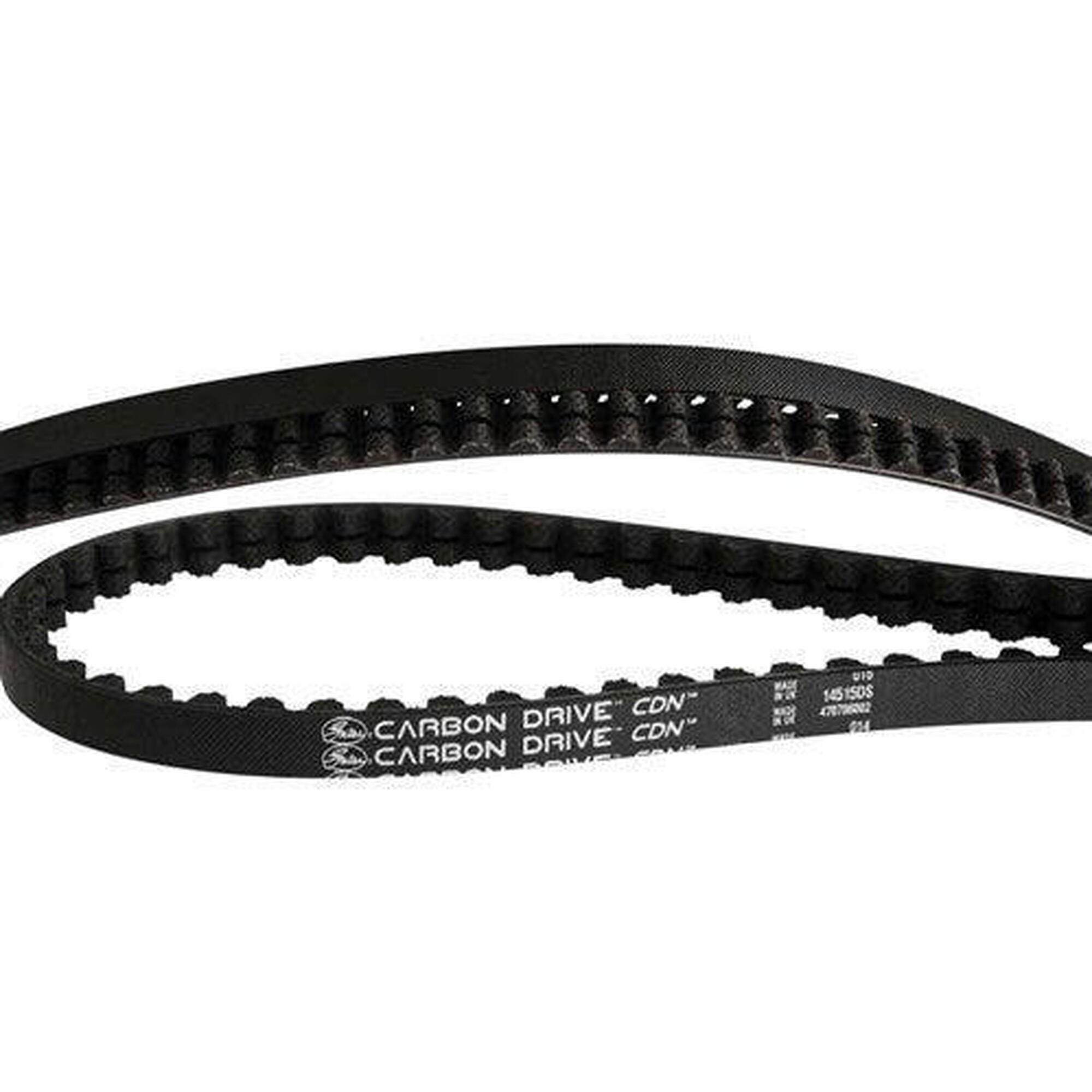 Gateway1 - Ceinture Carbon Cdn Avec 115 Dents, Noir - Chaîne - Noir - Decathlon