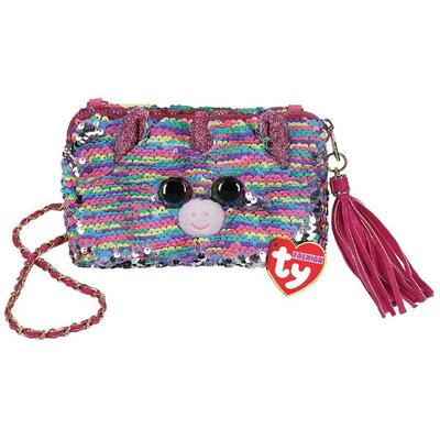 Ty Fashion Handtasche Einhorn Elise - Bunte Pailletten