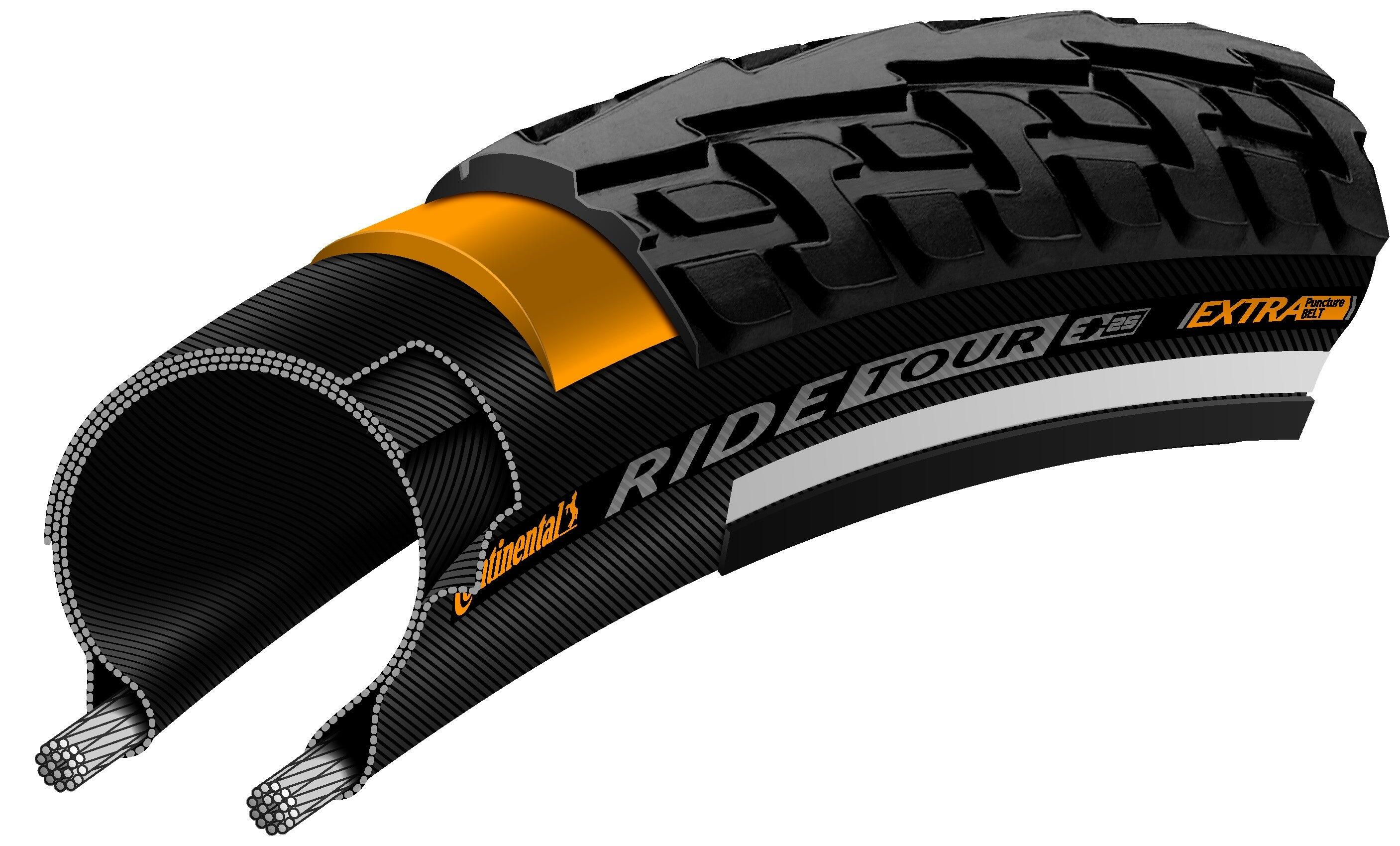 Continental Ride Tour Reifen 28 x 1 1/8 x 1 5/8 (28-622) 7/7