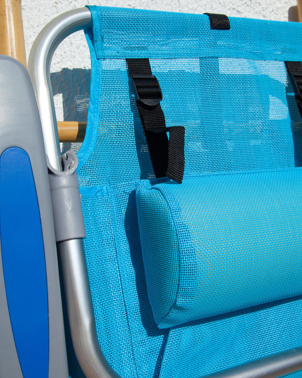 SILLA DE PLAYA PLEGABLE Y RECLINABLE 4/7