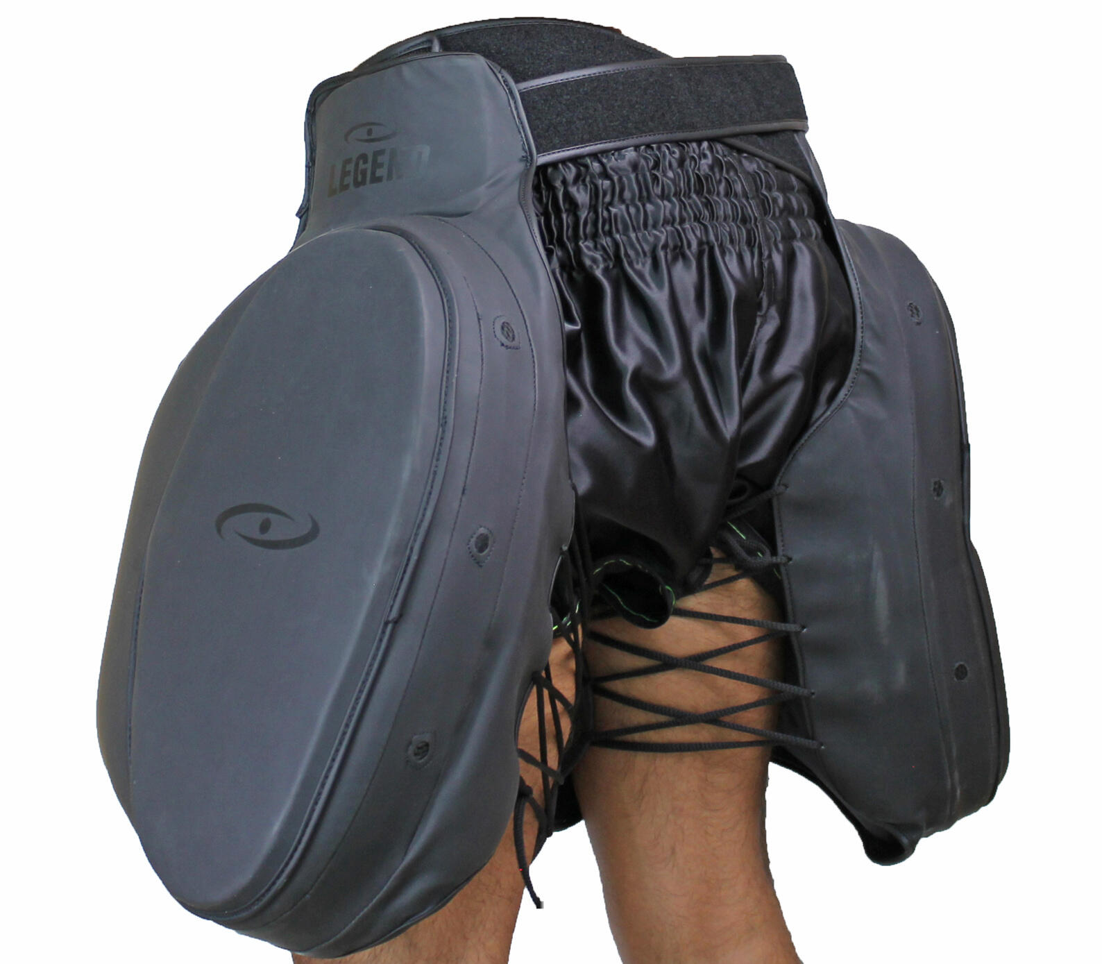 Leg Protector Mat Zwart PU - Hoogste kwaliteit - Hoge kwaliteit skintex - Zit 5/5