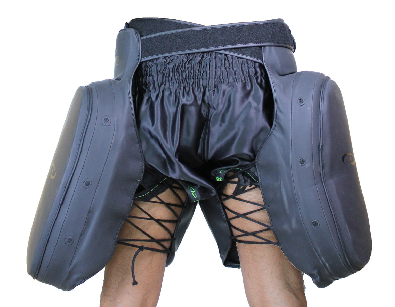 Leg Protector Mat Zwart PU - Hoogste kwaliteit - Hoge kwaliteit skintex - Zit 3/5