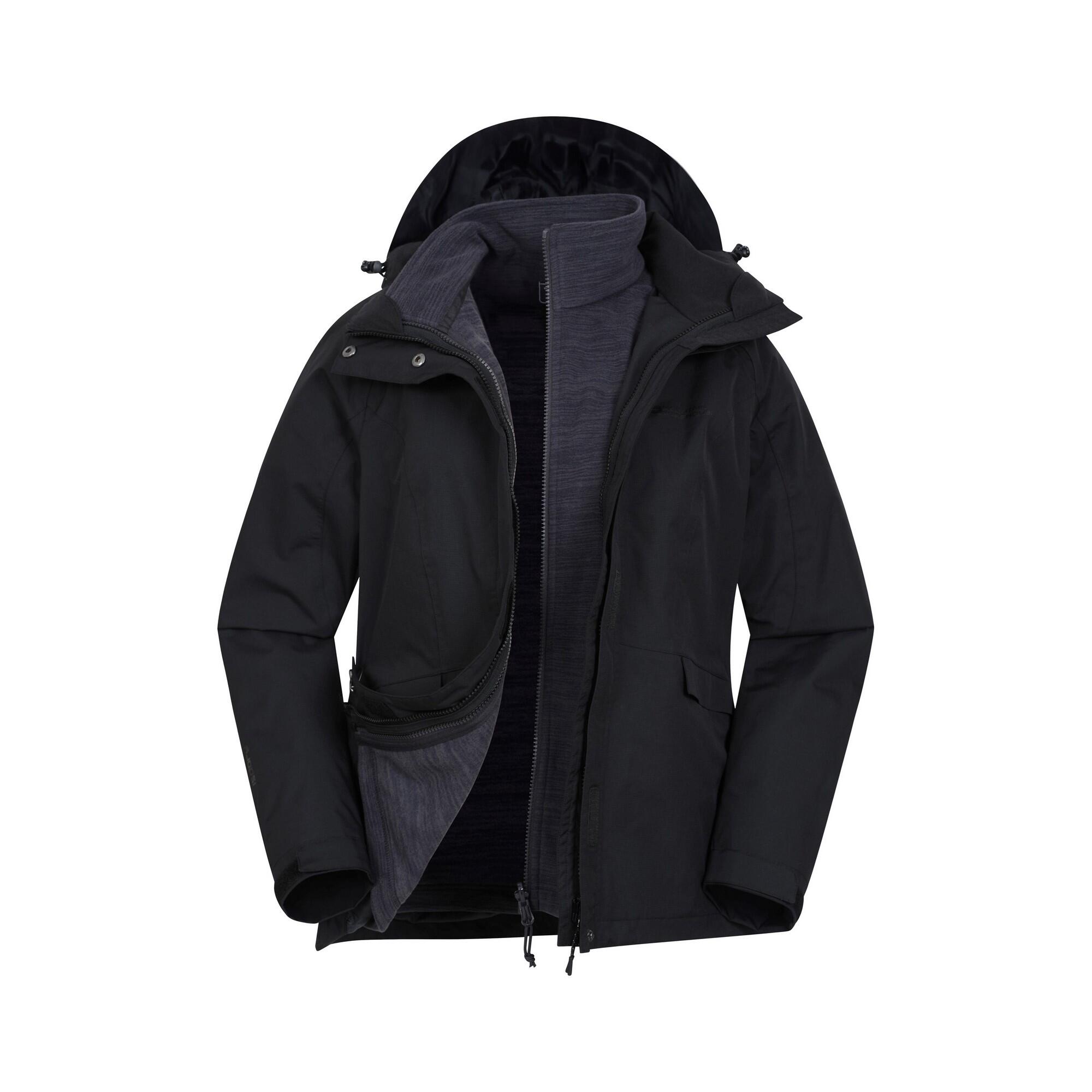 Mountain Warehouse Womens/Ladies Thunderstorm II 3 in 1 Waterproof Jacket