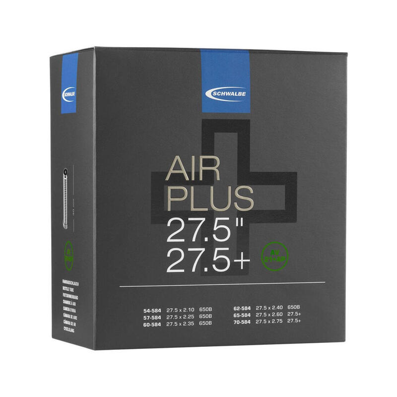 Chambre Air Schwalbe Air Plus 27 5 Valve Schrader 40 Mm 27 5 X 1 chambre-air-schwalbe-air-plus-27-5-valve-schrader-40-mm-27-5-x-1