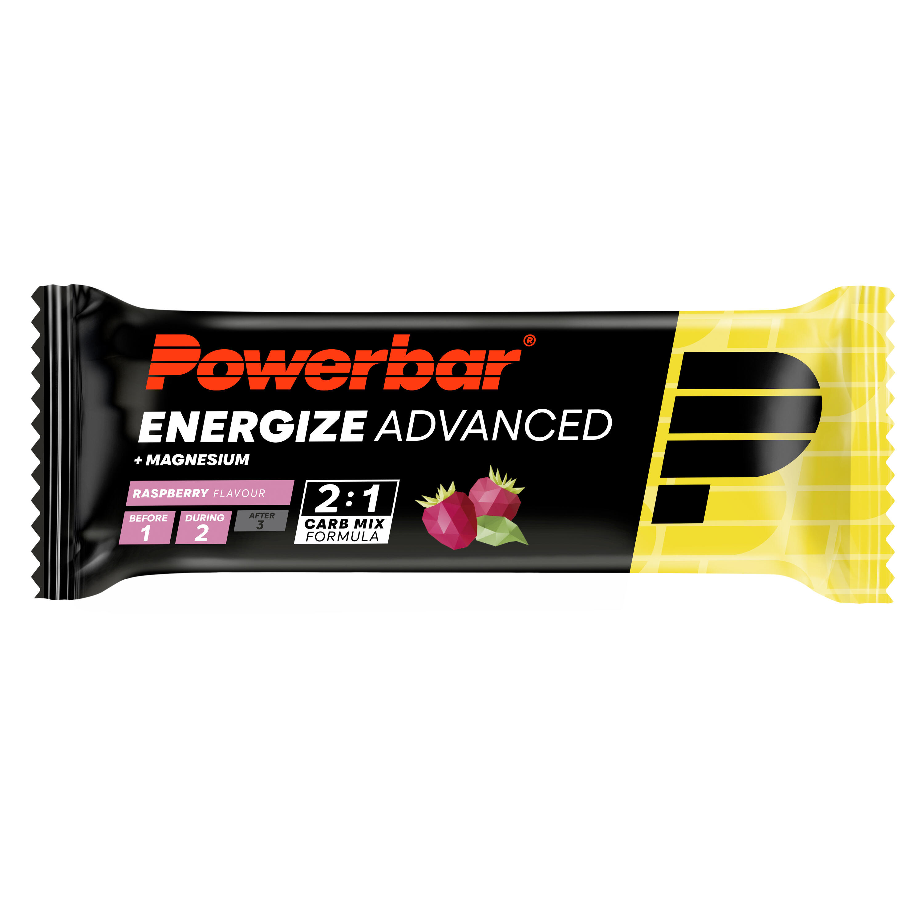 Powerbar Energize Advanced Bar Raspberry 55g (15 stuks) 2/6