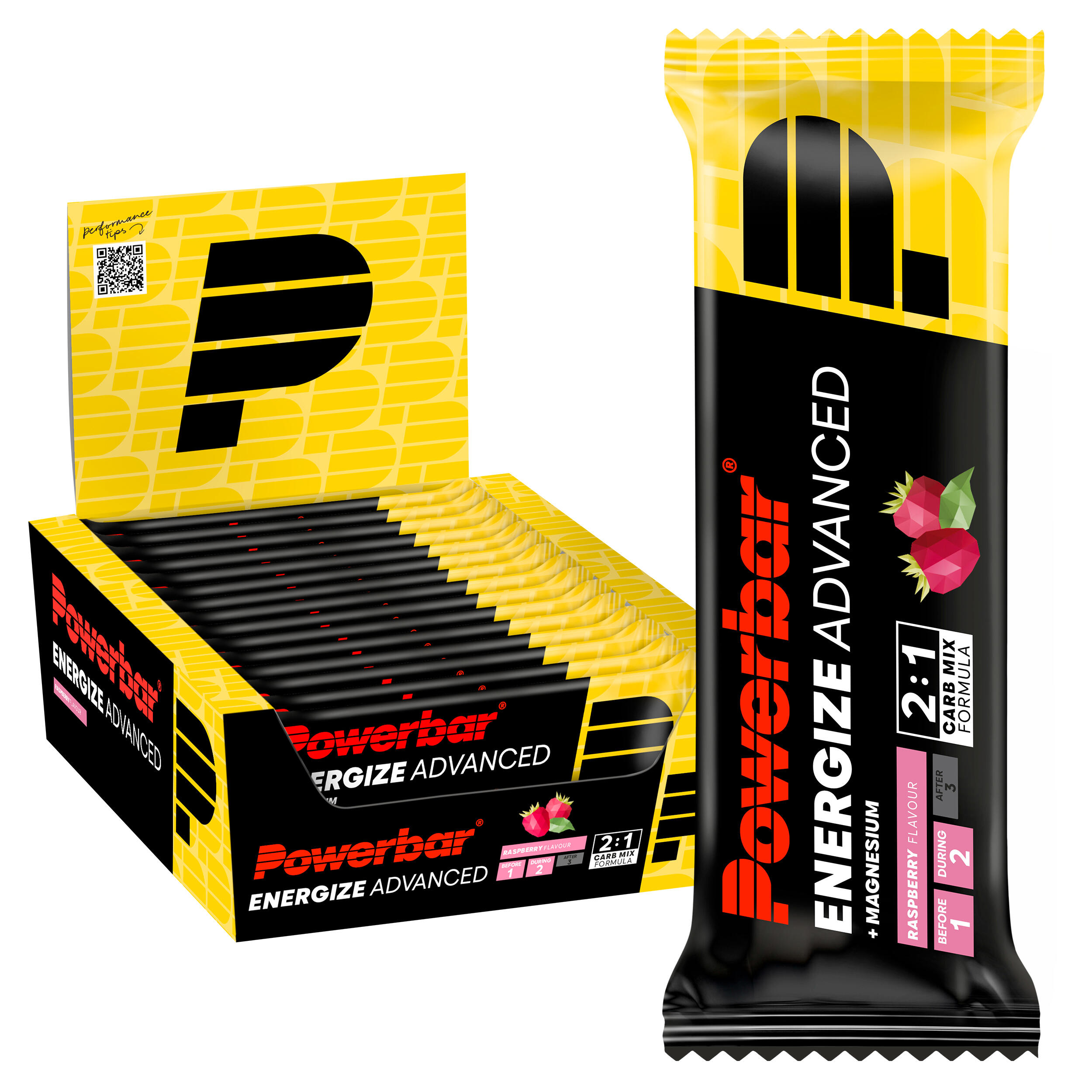 Powerbar - Energize Advanced 55g Powerbar (lot De 15) - Barre Énergétique - Decathlon