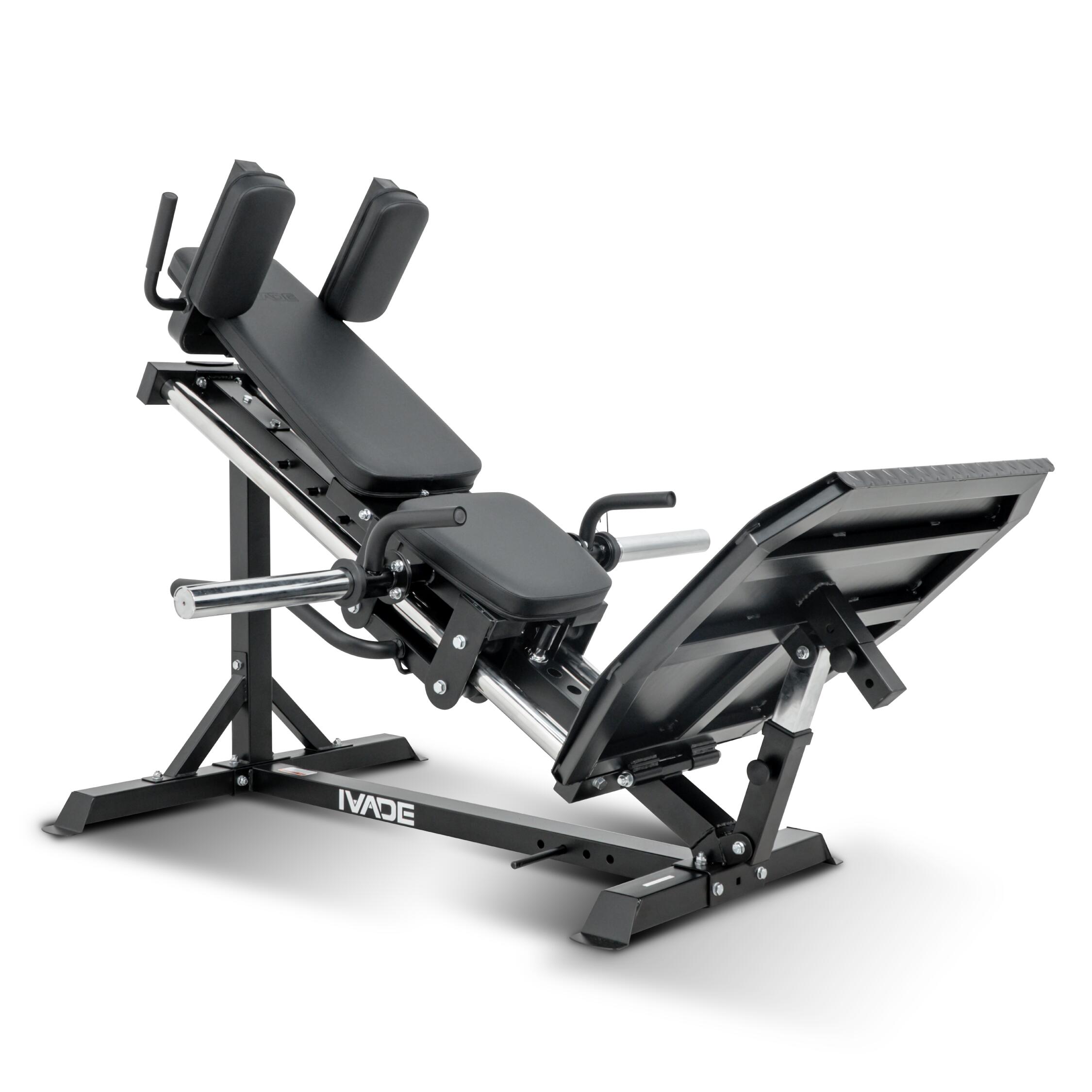 LEG PRESS / HACK SQUAT & CALF Machine IV-L20 - IRONTEC